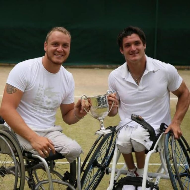 Orgullo cordobés: Lobito Fernández, campeón en Wimbledon