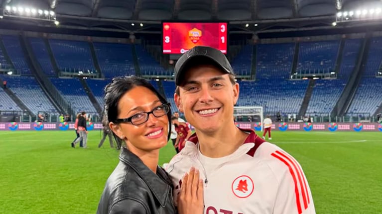 Oriana Sabatini y Paulo Dybala