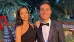 Oriana Sabatini y Paulo Dybala, juntos en el casamiento de "El Mudo" Vázquez.