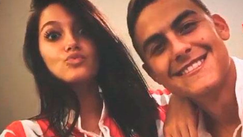 Oriana Sabatini y Paulo Dybala, más que enamorados.