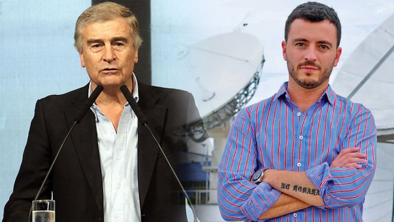 Oscar Aguad y su yerno Rodrigo de Loredo. 