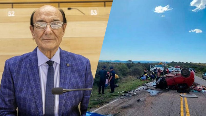 Oscar González protagonizó un choque fatal en el Camino de las Altas Cumbres.