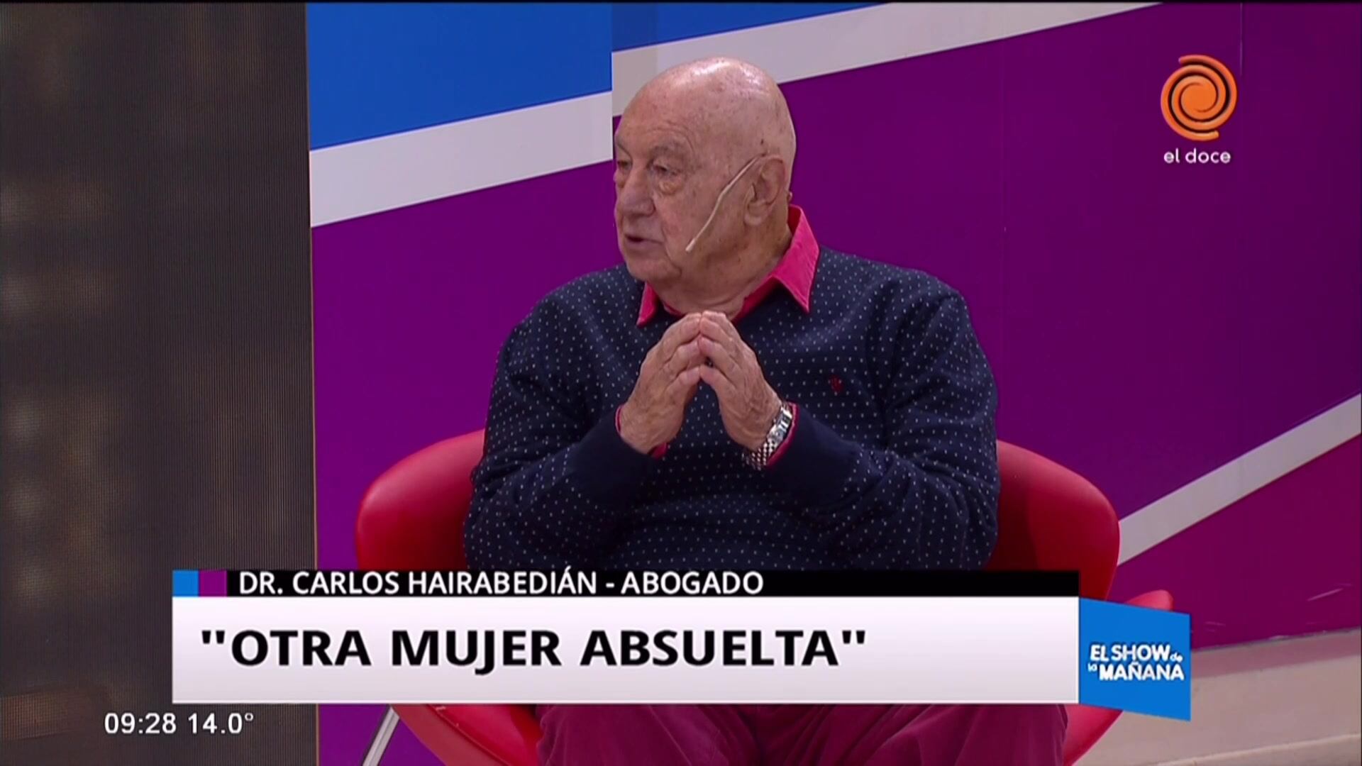 "Otra mujer absuelta"