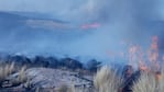 Otra vez el fuego causa preocupación en las sierras.