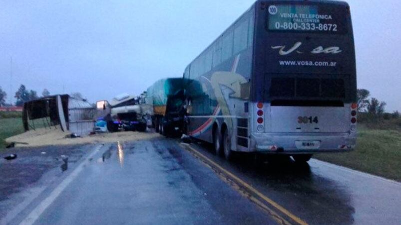 Otra vez la tragedia sobre la peligrosa ruta 34 en Santa Fe.