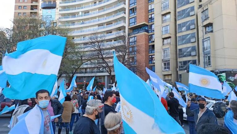 Otro banderazo contra el Gobierno Nacional en distintas ciudades del país