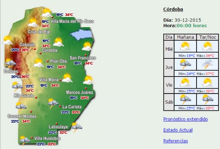 Otro día de calor en Córdoba