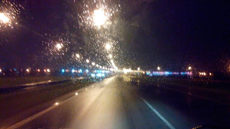 Otro día de lluvia desde temprano en Córdoba.