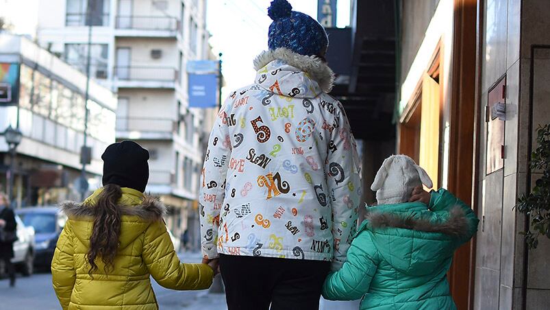 Otro día para salir con campera, gorro y bufanda en Córdoba. 