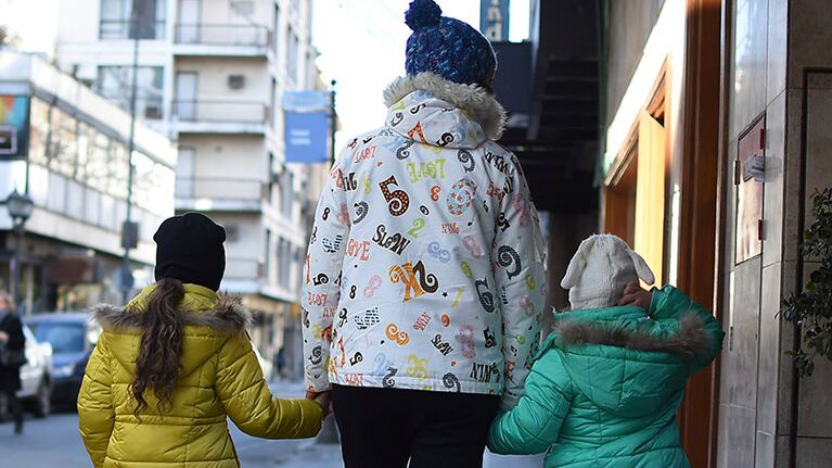 Otro día para salir con campera, gorro y bufanda en Córdoba.