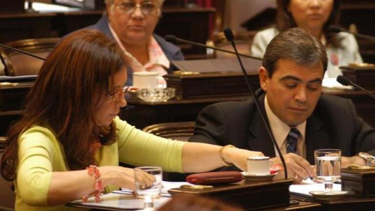Otro kirchnerista con un bolso con dólares
