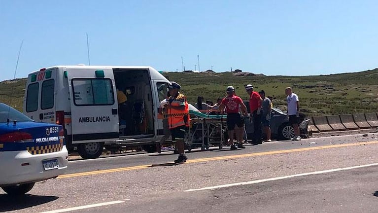 Otro tremendo choque frontal en el camino de las Altas Cumbres