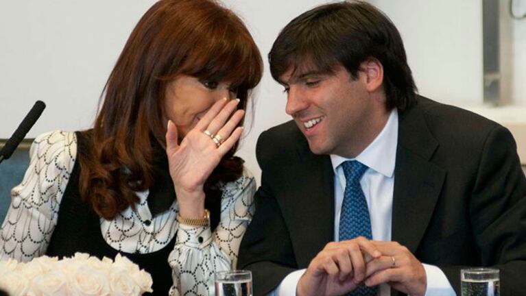 Otros tiempos. Bossio pasó de las risas con CFK a ser acusado de "traidor" por el kirchnerismo.
