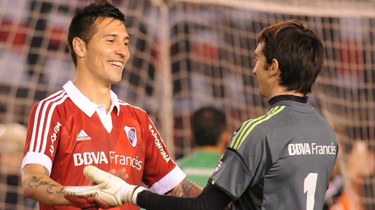 Otros tiempos: Fabbro, durante su fugaz paso por el Millonario.