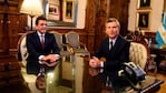 Otros tiempos: Massa y Macri ya no comparten la mesa.