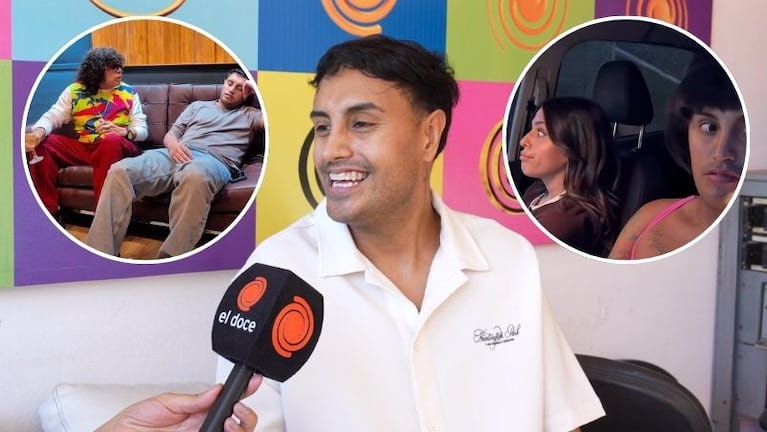 Pablo Castillo junto a Euge Quevedo y La Mona Jiménez en sus videos más virales.