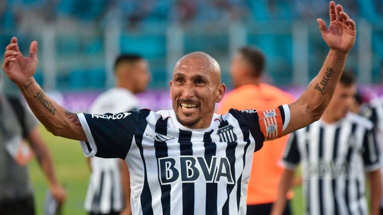 Pablo "Cholo" Guiñazú generó expectativas entre los simpatizantes de Talleres.