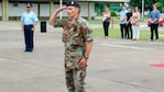 Pablo Dip sufrió quemaduras en el 60 por ciento de su cuerpo. Foto: Fuerza Aérea Argentina.