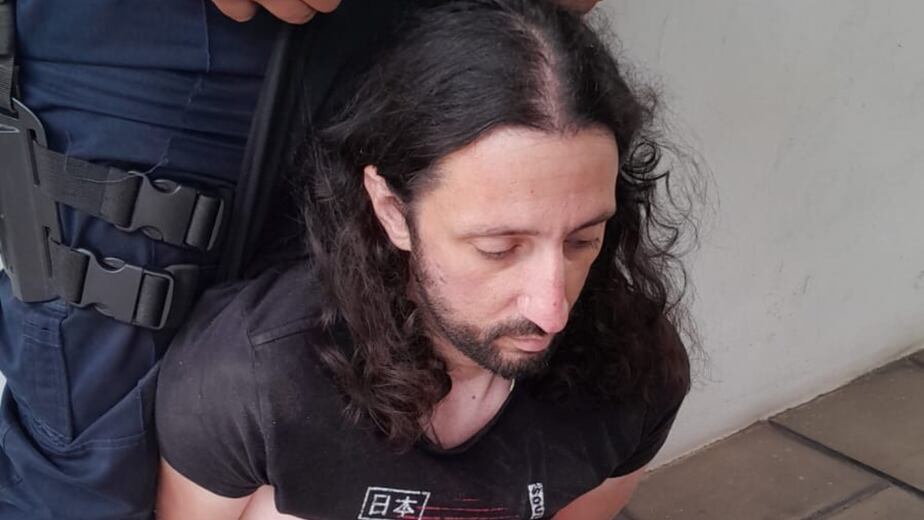 Pablo Laurta quedó detenido cuando intentaba cruzar la frontera.