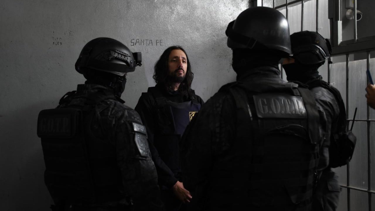 Pablo Laurta quedó detenido en Córdoba acusado de dos femicidios. (Foto: Ministerio de Seguridad de Córdoba)