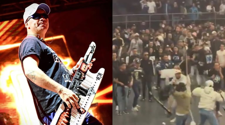 Pablo Lescano no pudo cantar en Colombia.