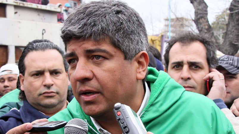 Pablo Moyano anunció el bono conseguido por los camioneros.