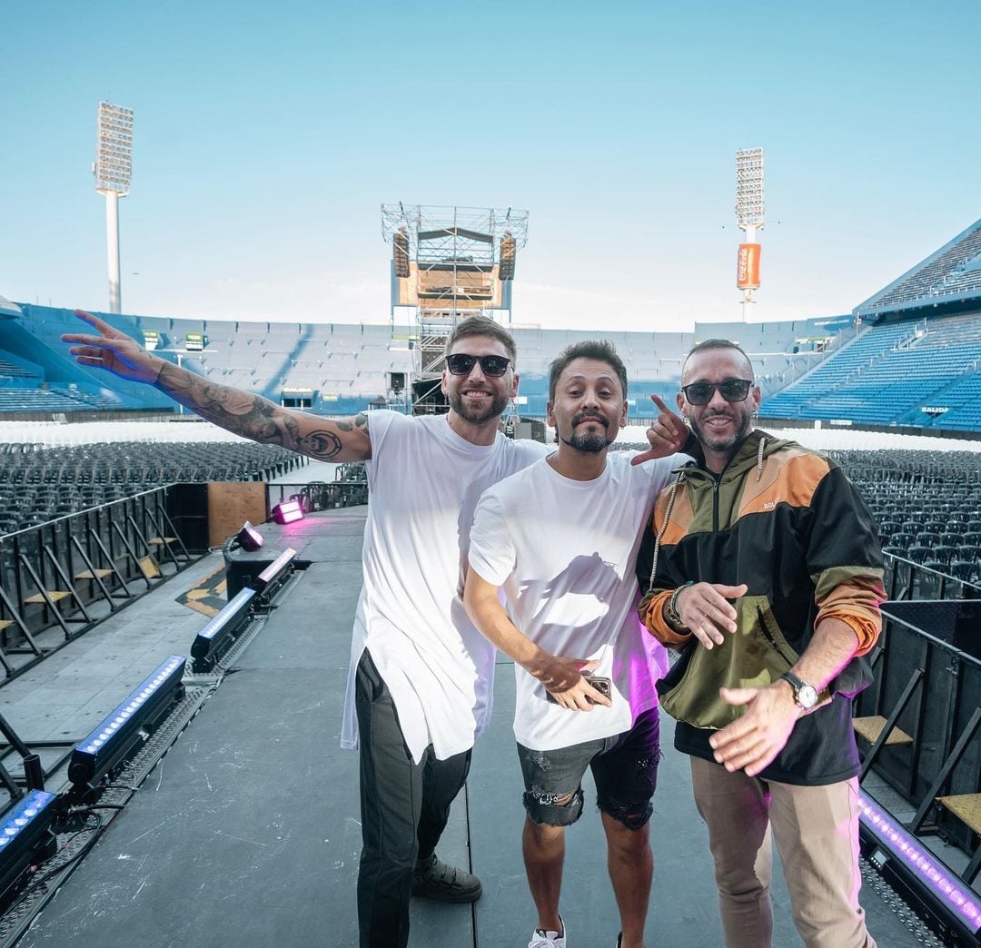 Pablo, Nelson y Diego, el trío que superó todas las barreras en el mundo del cuarteto.