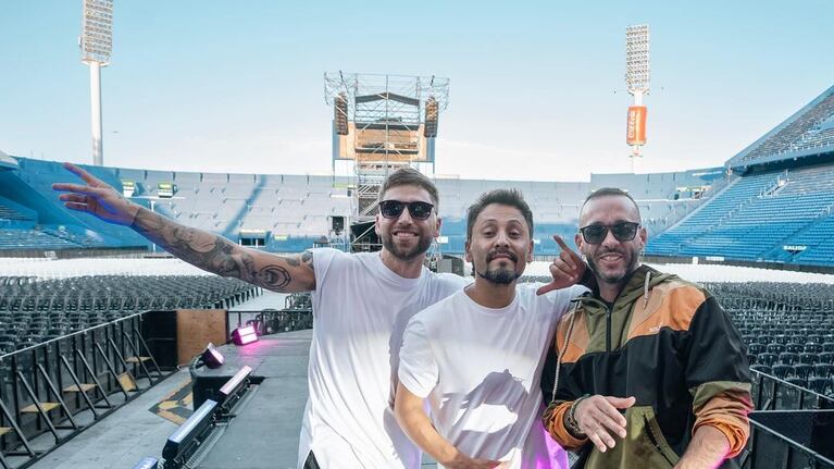 Pablo, Nelson y Diego, el trío que superó todas las barreras en el mundo del cuarteto.