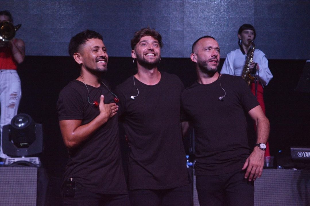 Pablo, Nelson y Diego se presentan los martes en el Teatro Luxor.