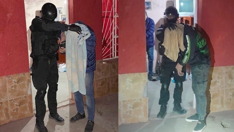 Padre e hijo detenidos por vender cocaína en su casa.