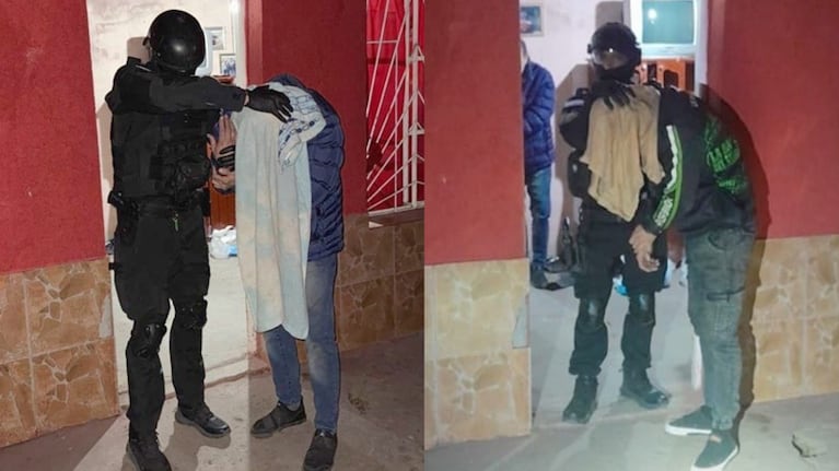 Padre e hijo detenidos por vender cocaína en su casa.