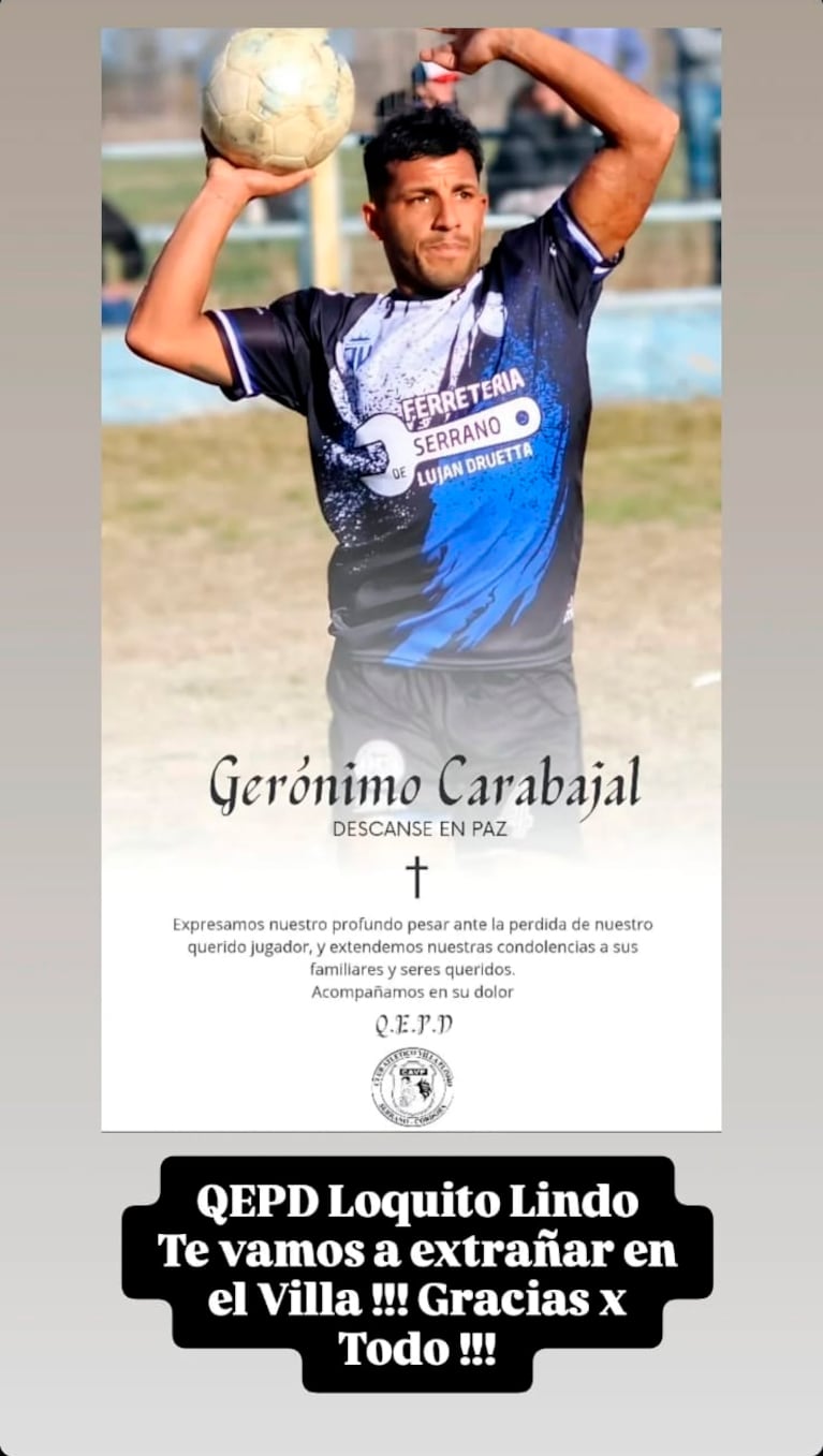 Padre y jugador de fútbol: quién era el joven asesinado a la salida de la fiesta de egresados en Córdoba