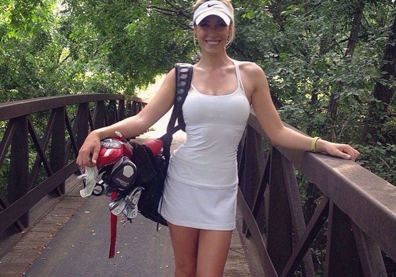 Paige Spiranac tiene 23 años y es golfista profesional.