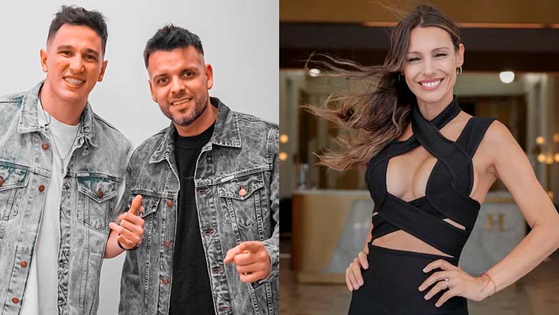 Pampita bailó al ritmo de Q' Lokura en Los 8 Escalones