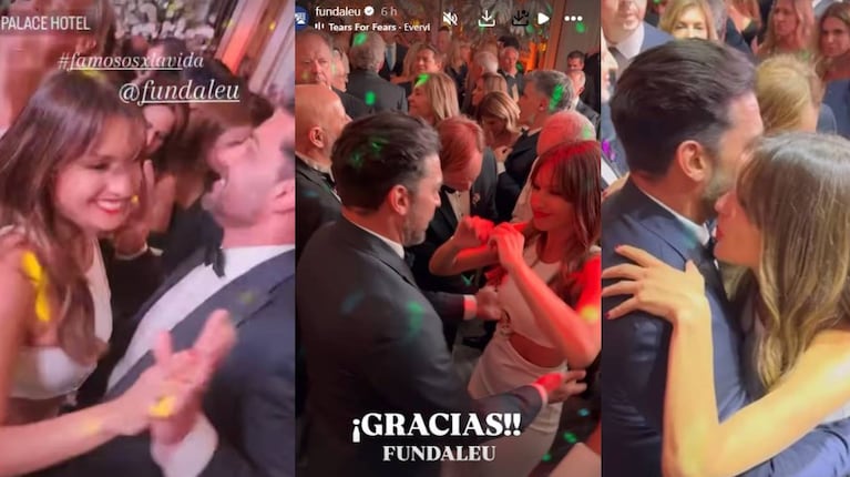 Pampita bailó toda la noche con Hernán Piquín y se divirtió. (Foto: instagram/pampitaoficial)