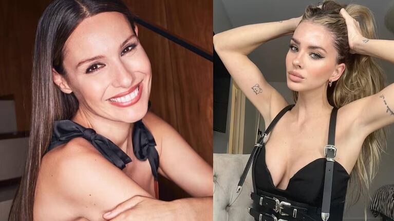 Pampita habló de los audios de la China Suárez en su contra.