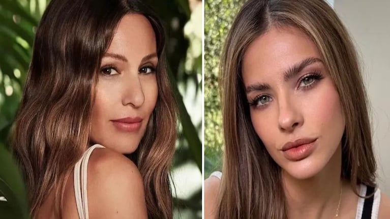 Pampita habló de su relación con la China tras los chat que filtró Wanda.