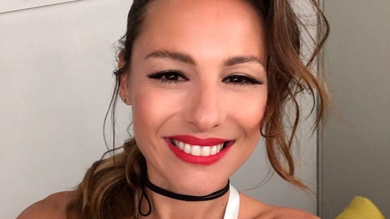 Pampita hizo estallar las redes sociales.