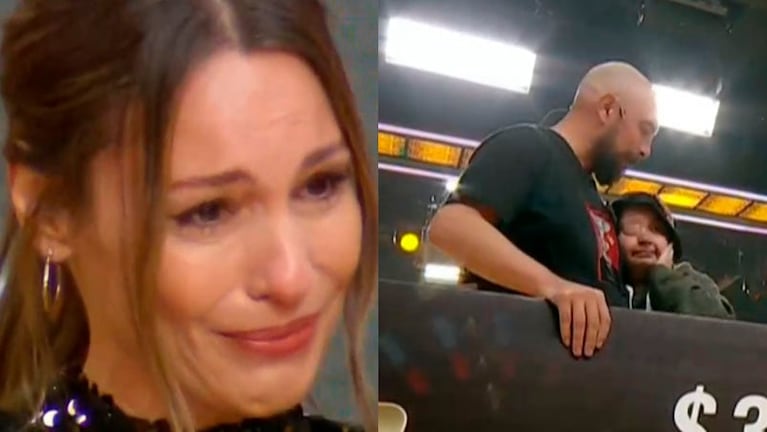 Pampita no pudo contener las lágrimas cuando Mariano ganó.