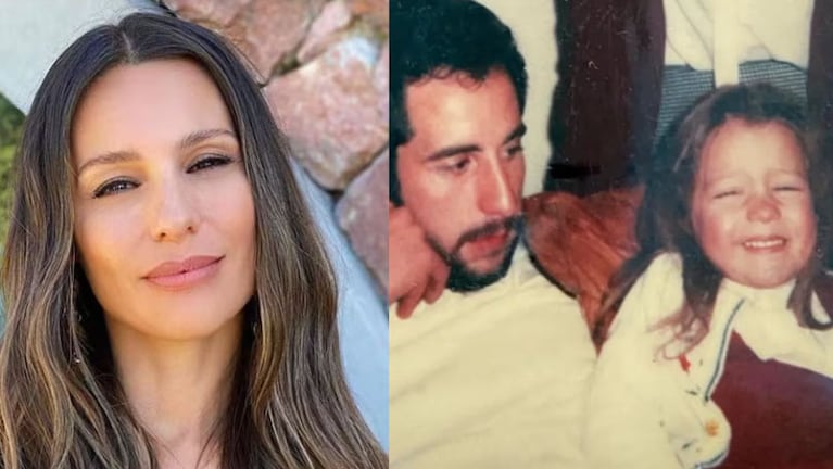 Pampita recordó a su padre vía redes sociales.