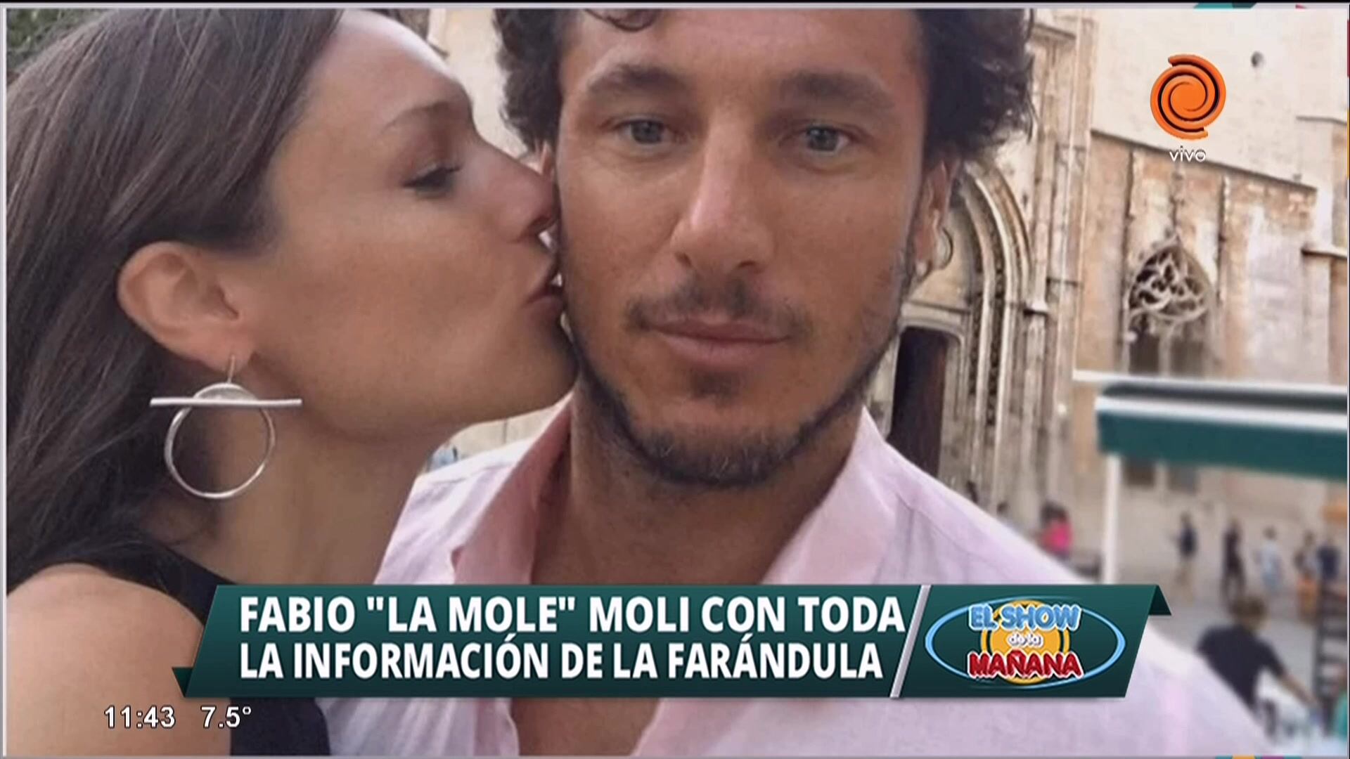 Pampita, sin Pico ni TV