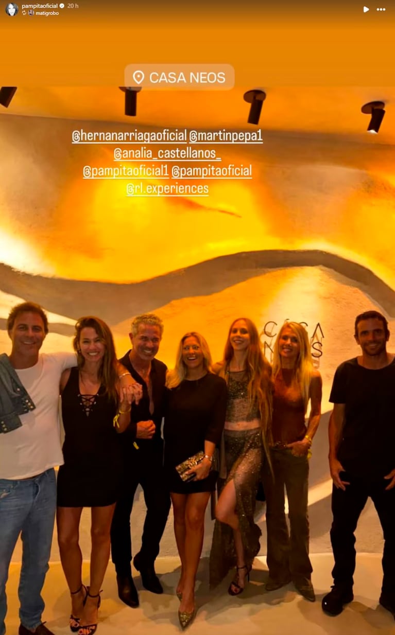 Pampita volvió a mostrarse con Martín Pepa tras los rumores de infidelidad y compartió fotos