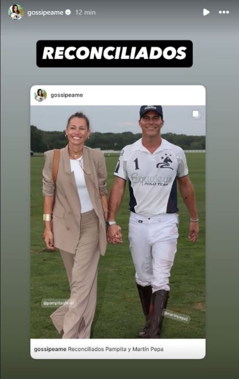 Pampita volvió con Martín Pepa: la foto que se filtró y confirma la reconciliación