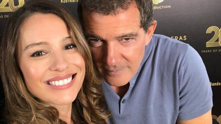Pampita y Banderas juntos en Marbella.