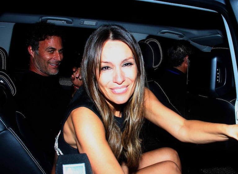 Pampita y Martín Pepa se dejaron ver junto a los paparazzis. (Foto: Movilpress)