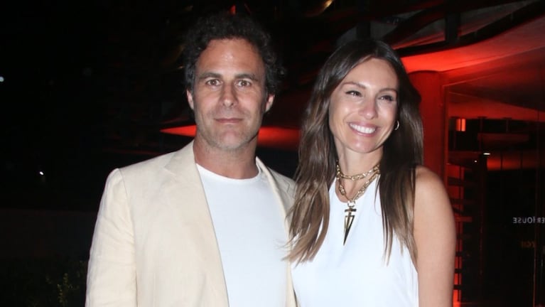Pampita y Martín Pepa y aires de reconciliación. (Foto: Movilpress)
