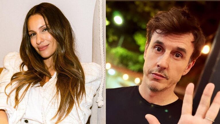 Pampita y Roberto García Moritán.