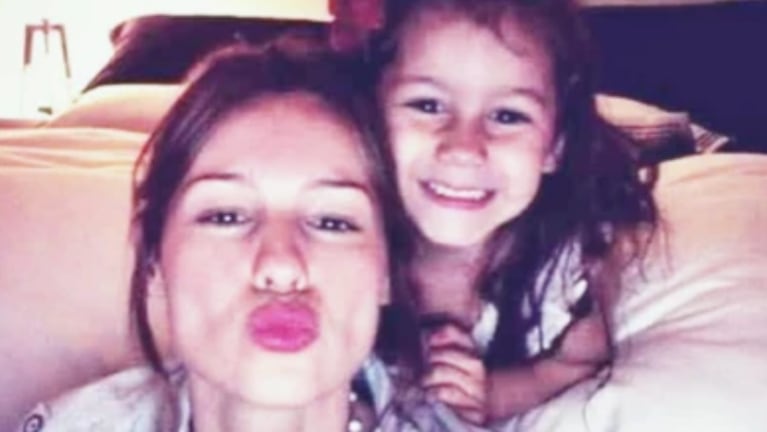 Pampita y su hija Blanca Vicuña