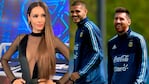 Pampita y una pícara respuesta al hablar sobre Messi e Icardi, ahora compañeros en el PSG. 