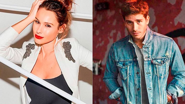 Pampita y Vico.